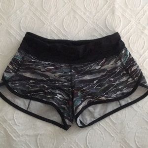 Lululemon speed shorts